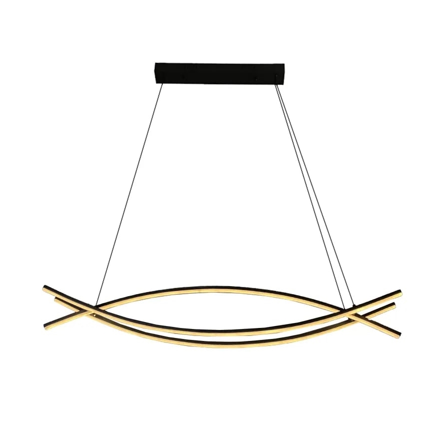 Lampadario a sospensione con filo LED dimmerabile LED/70W/230V 3000-6500K + telecomando