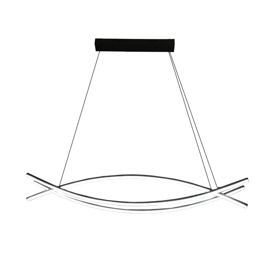 Lampadario a sospensione con filo LED dimmerabile LED/70W/230V 3000-6500K + telecomando