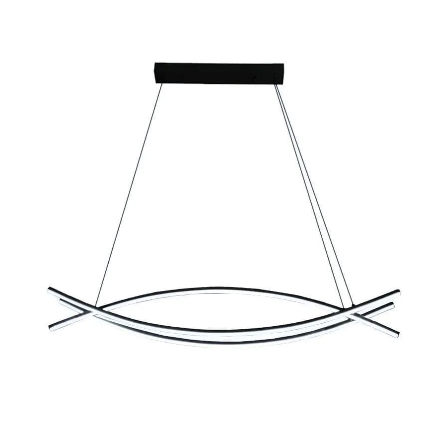 Lampadario a sospensione con filo LED dimmerabile LED/70W/230V 3000-6500K + telecomando