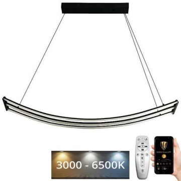 Lampadario a sospensione con filo LED dimmerabile LED/70W/230V 3000-6500K + telecomando