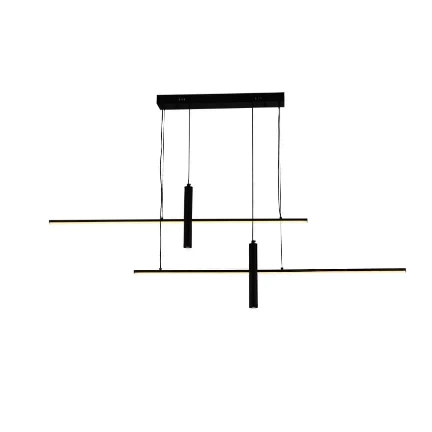 Lampadario a sospensione con filo LED dimmerabile LED/70W/230V 3000-6500K + telecomando
