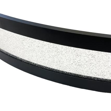 Lampadario a sospensione con filo LED dimmerabile LED/70W/230V 3000-6500K diametro 60 cm nero + telecomando