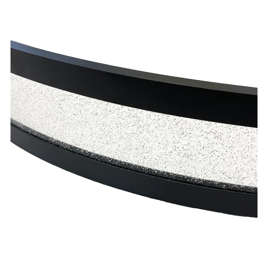 Lampadario a sospensione con filo LED dimmerabile LED/70W/230V 3000-6500K diametro 60 cm nero + telecomando