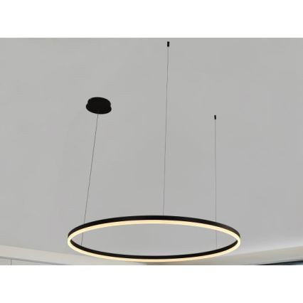 Lampadario a sospensione con filo LED dimmerabile LED/72W/230V 3000-6500K diametro 100 cm + telecomando