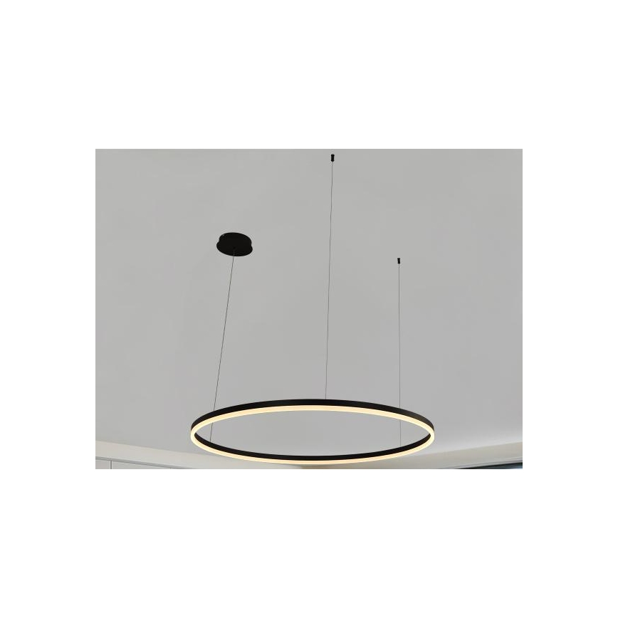 Lampadario a sospensione con filo LED dimmerabile LED/72W/230V 3000-6500K diametro 100 cm + telecomando