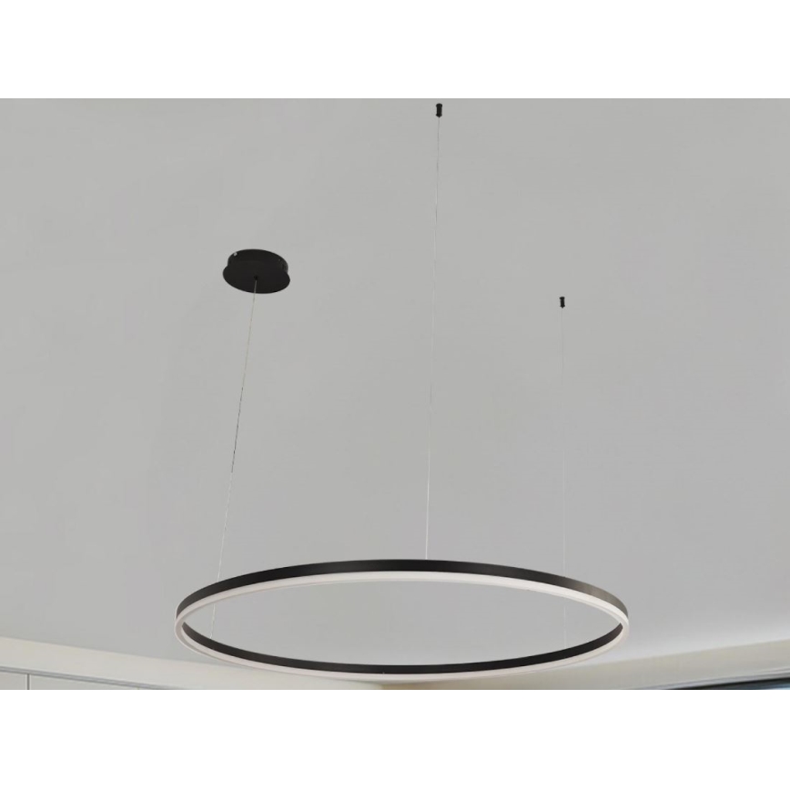 Lampadario a sospensione con filo LED dimmerabile LED/72W/230V 3000-6500K diametro 100 cm + telecomando