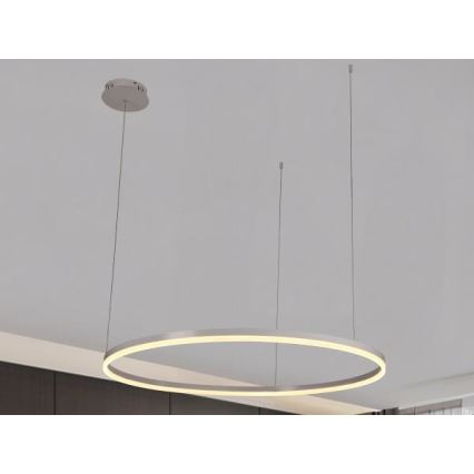 Lampadario a sospensione con filo LED dimmerabile LED/72W/230V 3000-6500K + telecomando