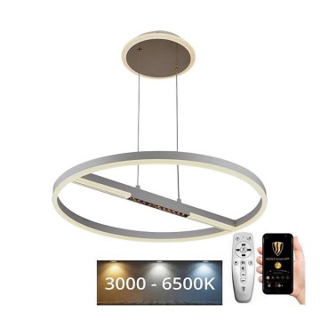 Lampadario a sospensione con filo LED dimmerabile LED/75W/230V 3000-6500K + telecomando