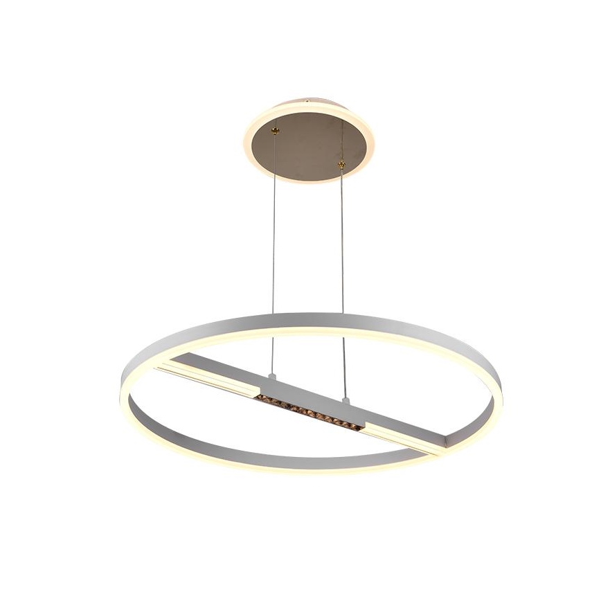 Lampadario a sospensione con filo LED dimmerabile LED/75W/230V 3000-6500K + telecomando