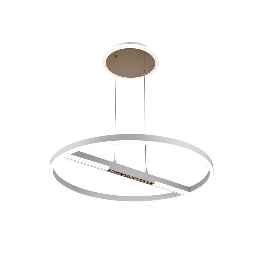 Lampadario a sospensione con filo LED dimmerabile LED/75W/230V 3000-6500K + telecomando