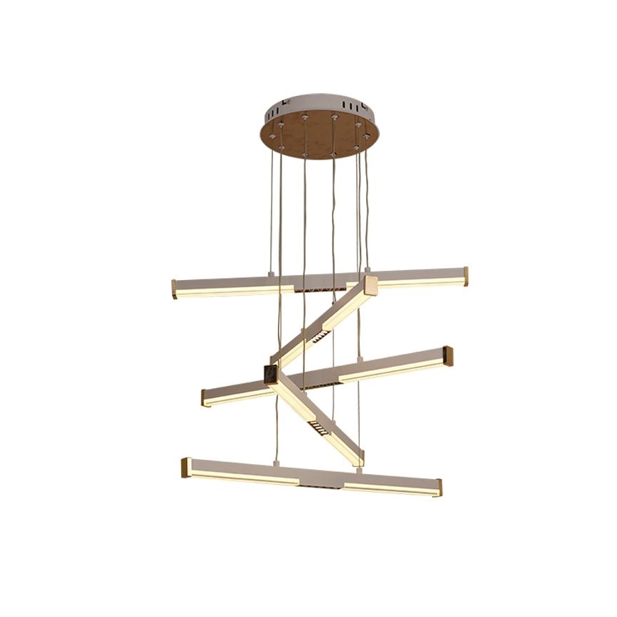 Lampadario a sospensione con filo LED dimmerabile LED/75W/230V 3000-6500K + telecomando