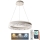 Lampadario a sospensione con filo LED dimmerabile LED/80W/230V 3000-6500K bianco + telecomando