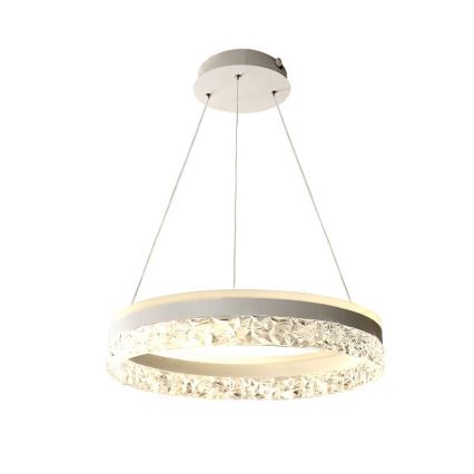Lampadario a sospensione con filo LED dimmerabile LED/80W/230V 3000-6500K bianco + telecomando