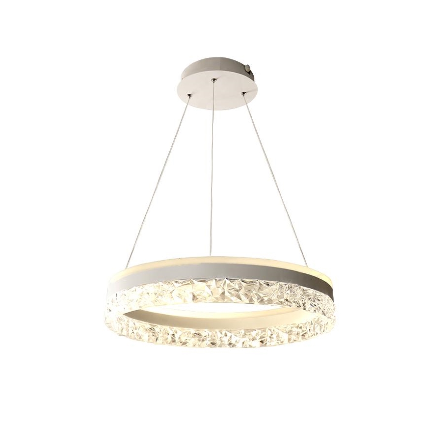 Lampadario a sospensione con filo LED dimmerabile LED/80W/230V 3000-6500K bianco + telecomando