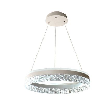 Lampadario a sospensione con filo LED dimmerabile LED/80W/230V 3000-6500K bianco + telecomando