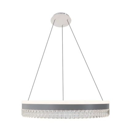 LED Dimmerabile cristallo lampadario su filo LED/80W/230V 3000-6500K bianco + telecomando