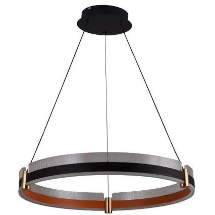 Lampadario a sospensione con filo LED dimmerabile LED/80W/230V 3000-6500K diametro 60 cm + telecomando