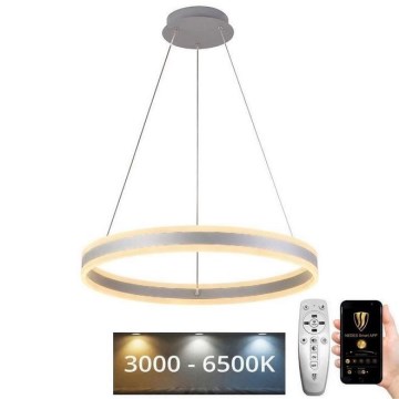 Lampadario a sospensione con filo LED dimmerabile LED/85W/230V 3000-6500K diametro 60 cm + telecomando