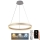 Lampadario a sospensione con filo LED dimmerabile LED/85W/230V 3000-6500K diametro 60 cm + telecomando