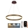 Lampadario a sospensione con filo LED dimmerabile LED/85W/230V 3000-6500K diametro 60 cm + telecomando