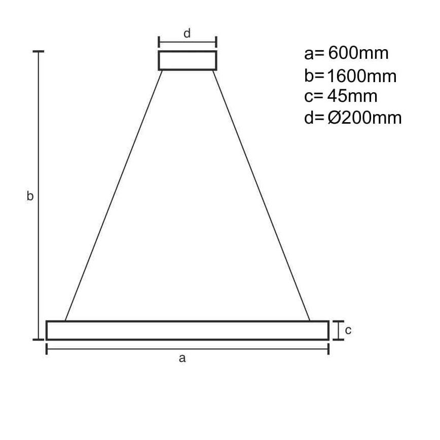 Lampadario a sospensione con filo LED dimmerabile LED/85W/230V 3000-6500K + telecomando