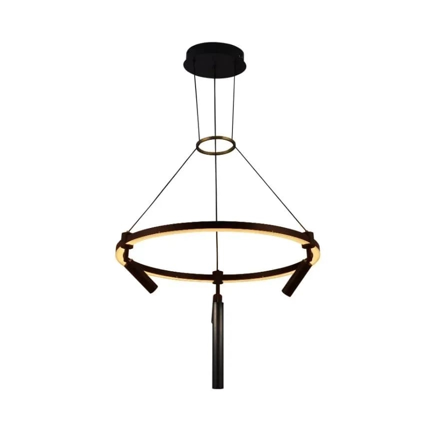 Lampadario a sospensione con filo LED dimmerabile LED/85W/230V 3000-6500K + telecomando