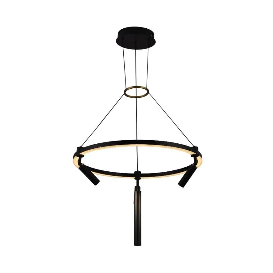 Lampadario a sospensione con filo LED dimmerabile LED/85W/230V 3000-6500K + telecomando