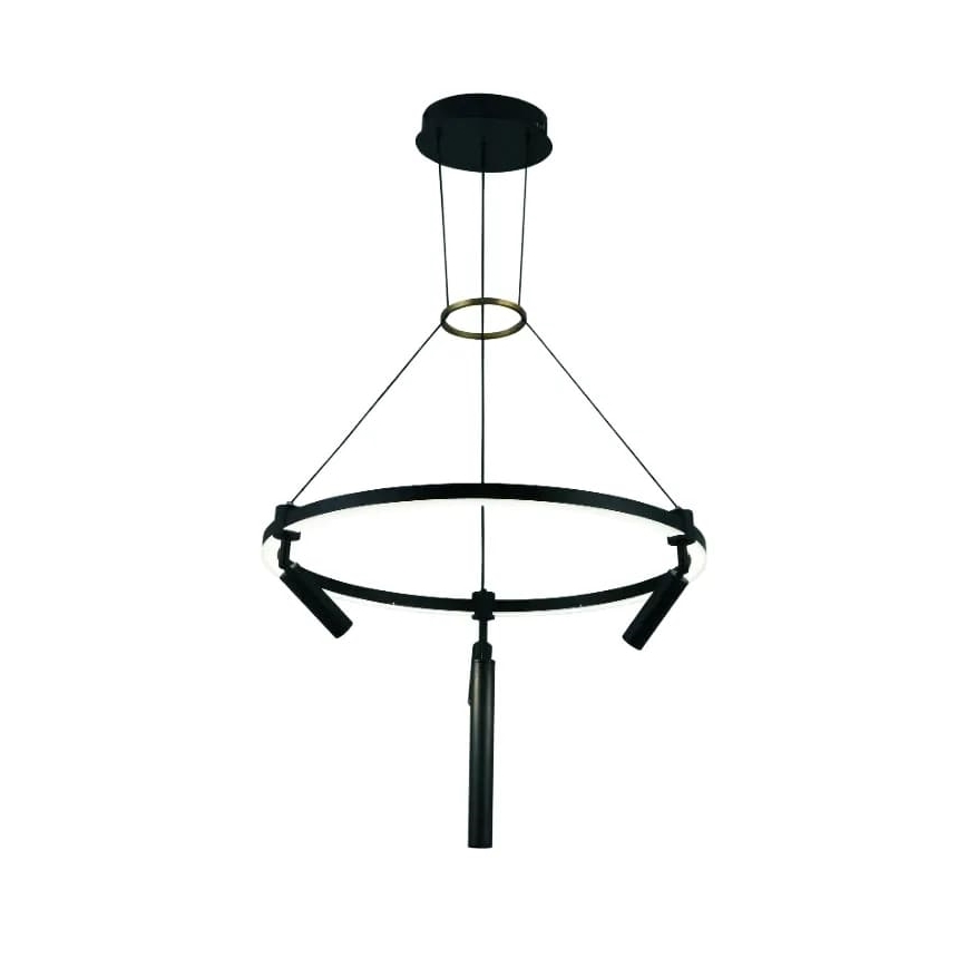 Lampadario a sospensione con filo LED dimmerabile LED/85W/230V 3000-6500K + telecomando