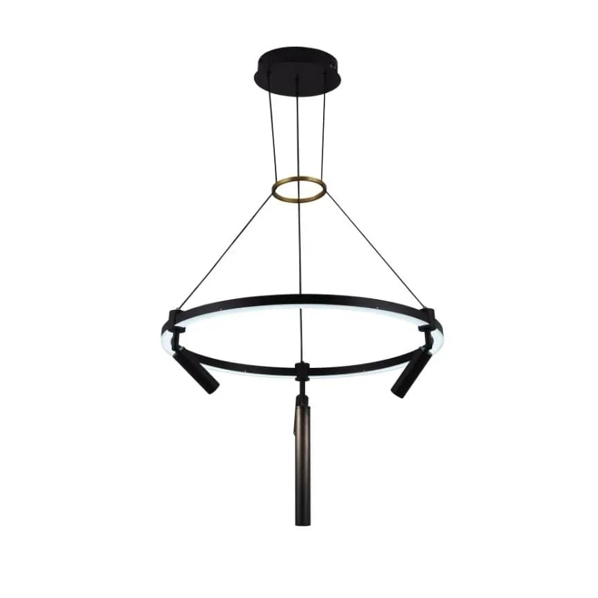 Lampadario a sospensione con filo LED dimmerabile LED/85W/230V 3000-6500K + telecomando