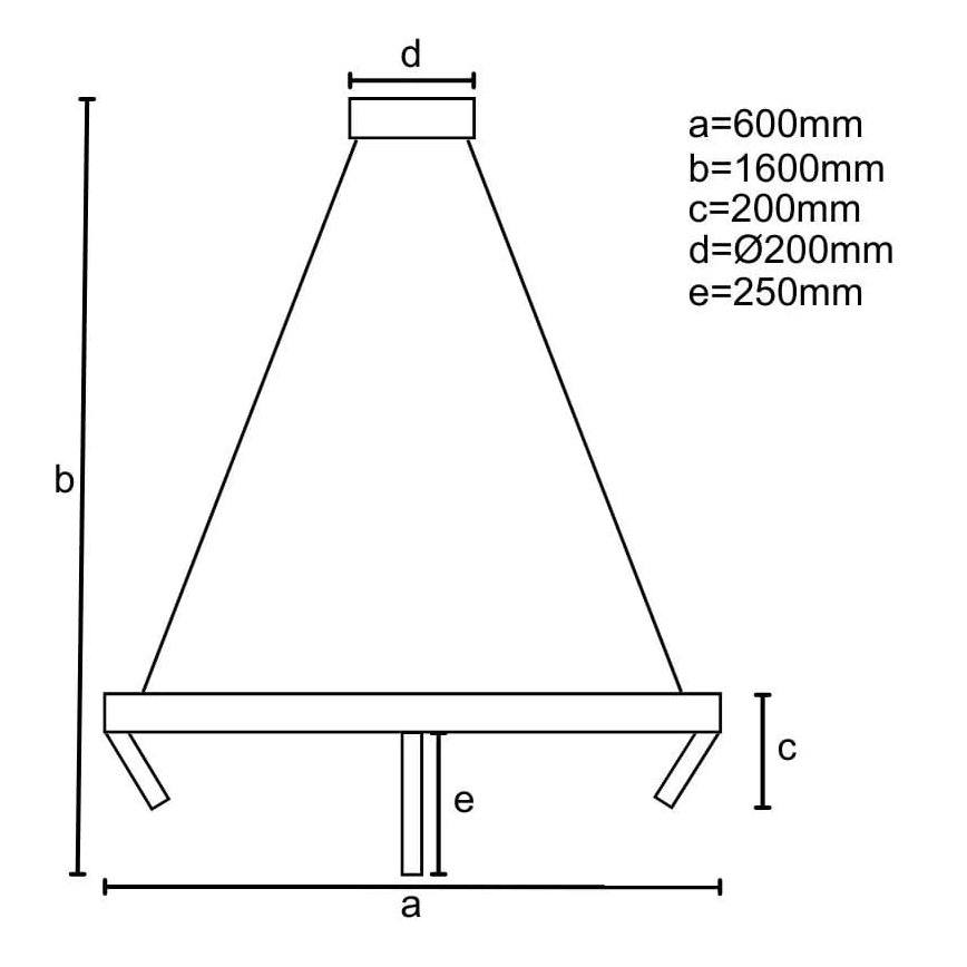 Lampadario a sospensione con filo LED dimmerabile LED/85W/230V 3000-6500K + telecomando
