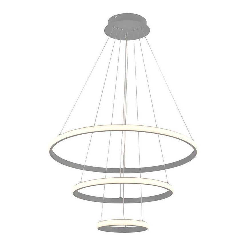 Lampadario a sospensione con filo LED dimmerabile LED/90W/230V 3000-6500K diametro 60 cm + telecomando