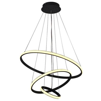Lampadario a sospensione con filo LED dimmerabile LED/90W/230V 3000-6500K diametro 60 cm + telecomando