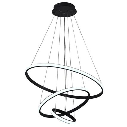 Lampadario a sospensione con filo LED dimmerabile LED/90W/230V 3000-6500K diametro 60 cm + telecomando