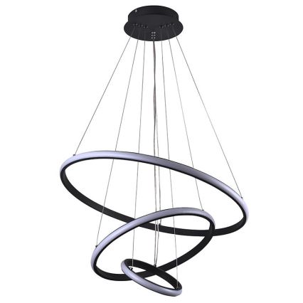 Lampadario a sospensione con filo LED dimmerabile LED/90W/230V 3000-6500K diametro 60 cm + telecomando