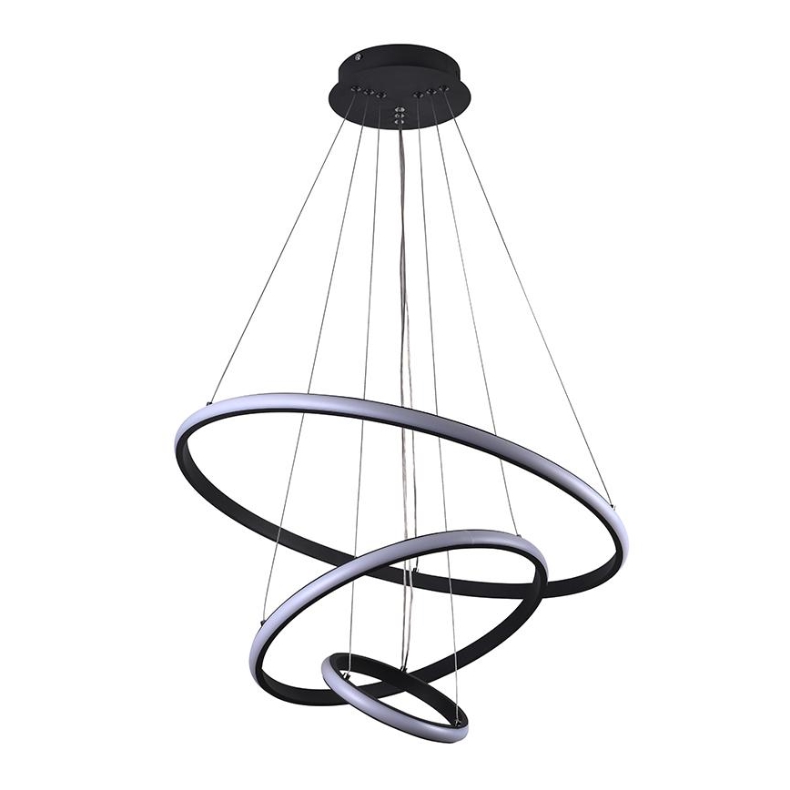 Lampadario a sospensione con filo LED dimmerabile LED/90W/230V 3000-6500K diametro 60 cm + telecomando