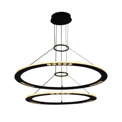 Lampadario a sospensione con filo LED dimmerabile LED/90W/230V 3000-6500K + telecomando