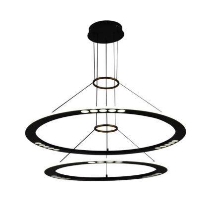 Lampadario a sospensione con filo LED dimmerabile LED/90W/230V 3000-6500K + telecomando