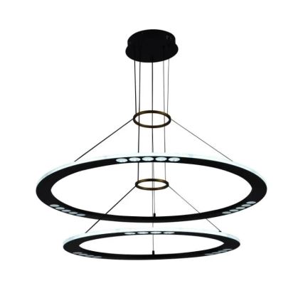 Lampadario a sospensione con filo LED dimmerabile LED/90W/230V 3000-6500K + telecomando