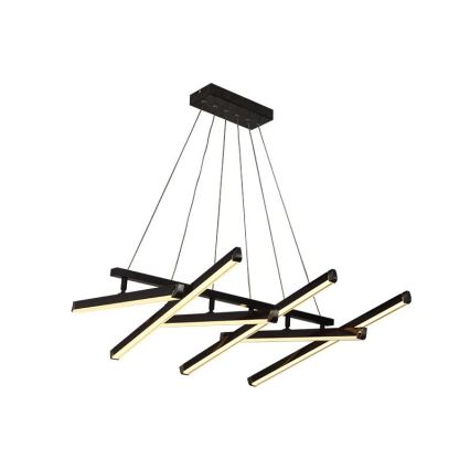 Lampadario a sospensione con filo LED dimmerabile LED/90W/230V 3000-6500K + telecomando