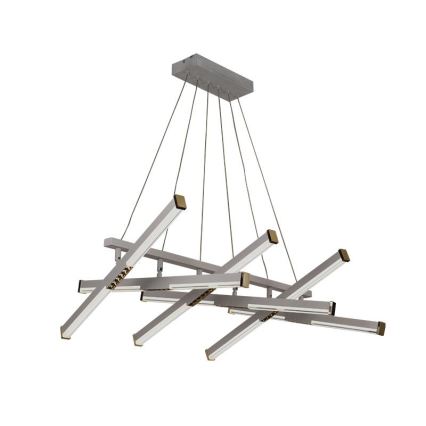 Lampadario a sospensione con filo LED dimmerabile LED/90W/230V 3000-6500K diametro 80 cm + telecomando