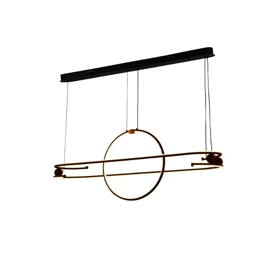Lampadario a sospensione con filo LED dimmerabile LED/95W/230V 3000-6500K + telecomando