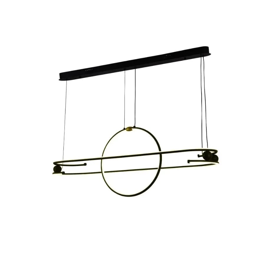 Lampadario a sospensione con filo LED dimmerabile LED/95W/230V 3000-6500K + telecomando