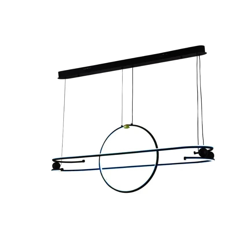 Lampadario a sospensione con filo LED dimmerabile LED/95W/230V 3000-6500K + telecomando