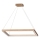 Lampadario a sospensione con filo LED dimmerabile LEGNO 2xLED/33W/230V quercia