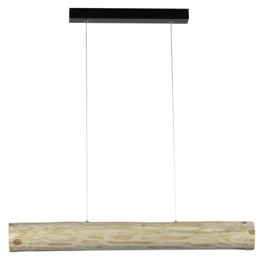 Lampadario a sospensione con filo LED dimmerabile LUCAS LED/25,5W/230V pino
