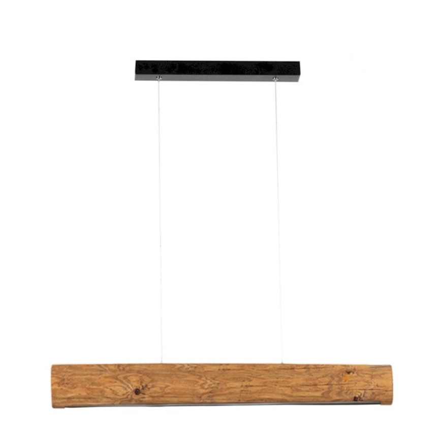 Lampadario a sospensione con filo LED dimmerabile LUCAS LED/25,5W/230V pino