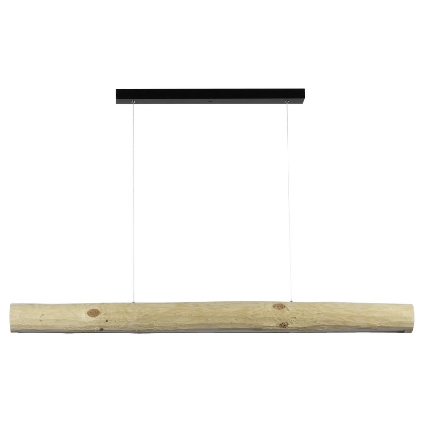 Lampadario a sospensione con filo LED dimmerabile LUCAS LED/33W/230V pino