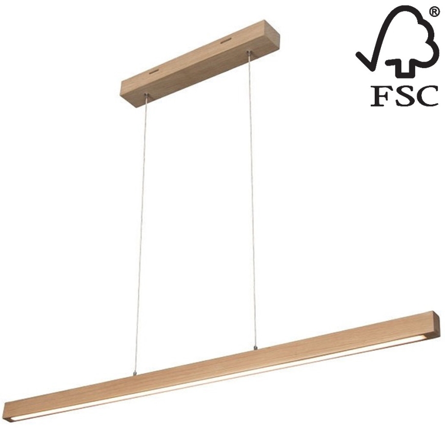 Lampadario a sospensione con filo LED dimmerabile SMAL LED/15W/230V - certificato FSC