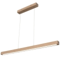 Lampadario a sospensione con filo LED dimmerabile SMAL LED/28,5W/230V quercia