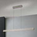 Lampadario a sospensione con filo LED dimmerabile TARA LED/44W/230V 2700/3800/4500/5700K cromo opaco